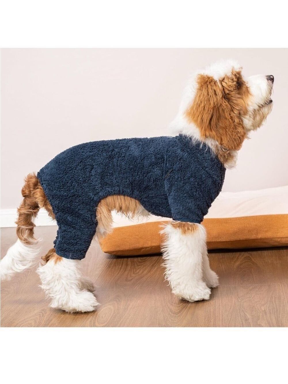 Dog Fleece Blue Green Purple Extra Small